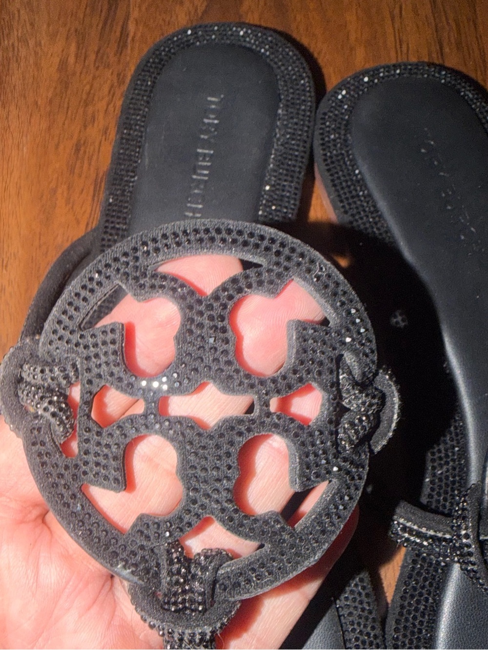 Tory Burch Miller Pavé Knotted Sandals - Picture 2 of 10